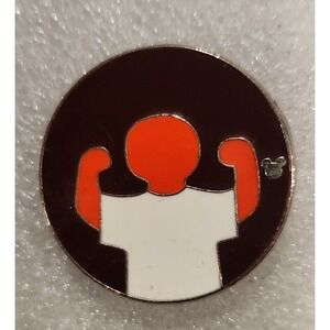 Disney Pin Redwood Creek Challenge Trail Badge Bravery DCA Hidden Mickey 94960